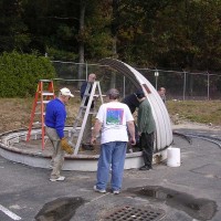 Dismantling the Ash Dome