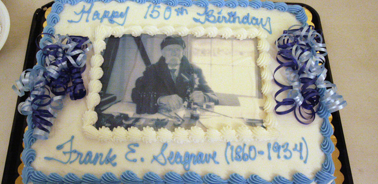 Celebrating the Sesquicentennial Birthday of Frank Evans Seagrave (1860–1934)