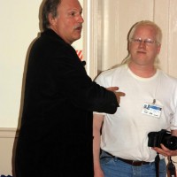 Bob Berman and Jim Hendrickson at AstroAssembly 2010