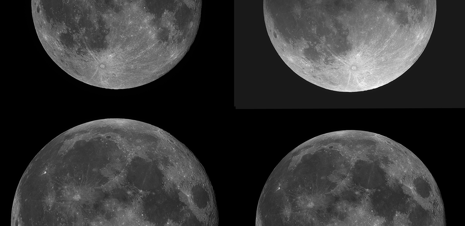 The Four Supermoons of 2024  